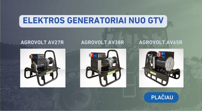 -elektros generatoriai nuo gtv