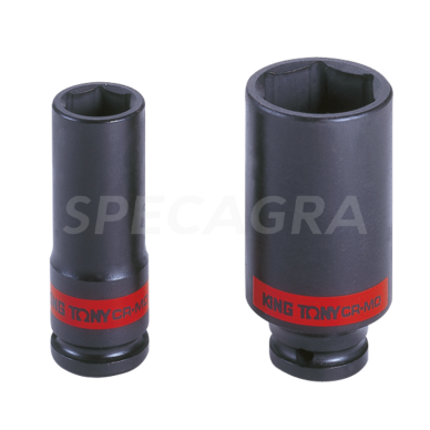 1/2'' Colinė 1/2" prailginta smūginė galvutė King Tony 1/2'' Colinė 1/2" prailginta smūginė galvutė King Tony