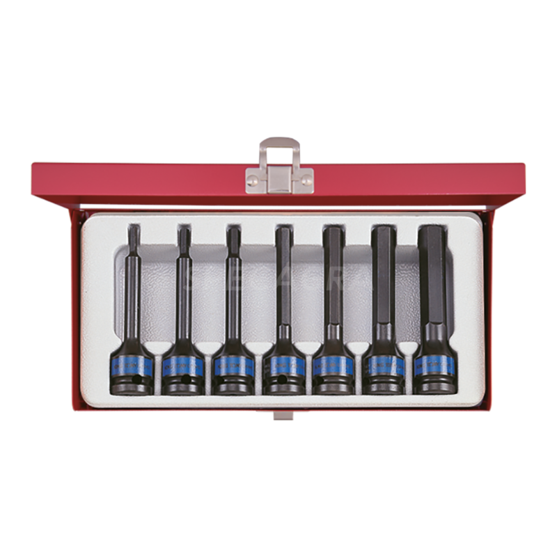 1/2 HEX prailgintų galvučių rinkinys 7vnt King Tony