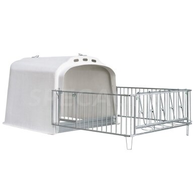 150050 Grupinis 5vietų veršelių namelis su fiksacine tvora (250570) 1 150050 Grupinis 5vietų veršelių namelis su fiksacine tvora (250570) 1