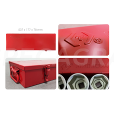 3/4" Galvučių ir rakto komplektas(23vnt) King Tony