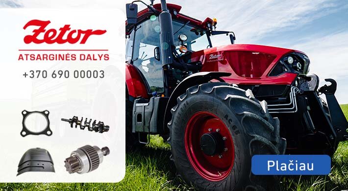 Zetor dalys