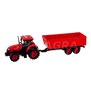 888.501.242 Žaislas ZETOR traktorius su priekaba