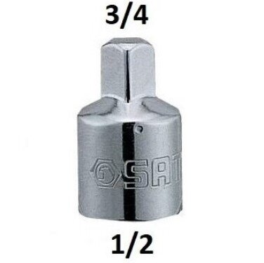 Adapteris 1/2-3/4 13950 Adapteris 1/2-3/4 13950