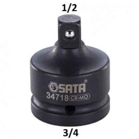 Adapteris smūginis 3/4-1/2 S34718 SATA