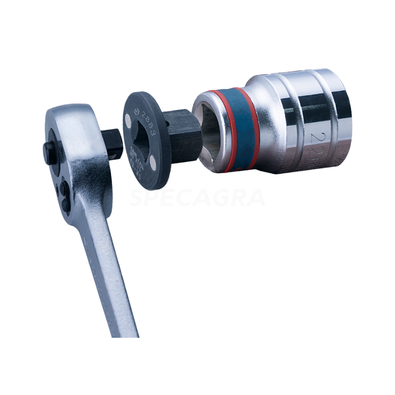 Adapterių-perėjimų komplektas (3vnt) King Tony 1