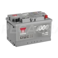 Akumuliatorius YUASA 12V 75Ah 710A
