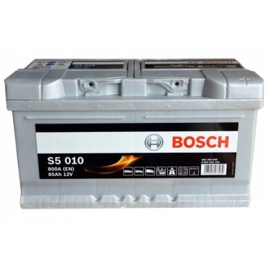 Akumuliatorius Bosch 85Ah 800A S5010