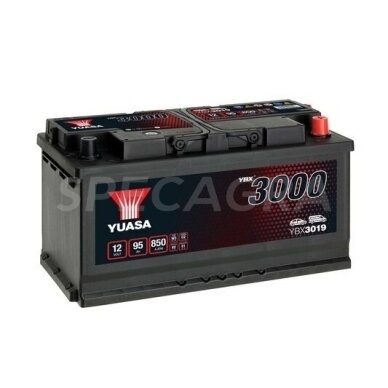 Akumuliatorius YUASA 12V 95Ah 850A Akumuliatorius YUASA 12V 95Ah 850A