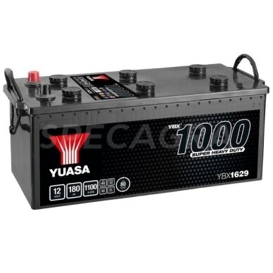 Akumuliatorius YUASA 180Ah 12V 1100A Akumuliatorius YUASA 180Ah 12V 1100A