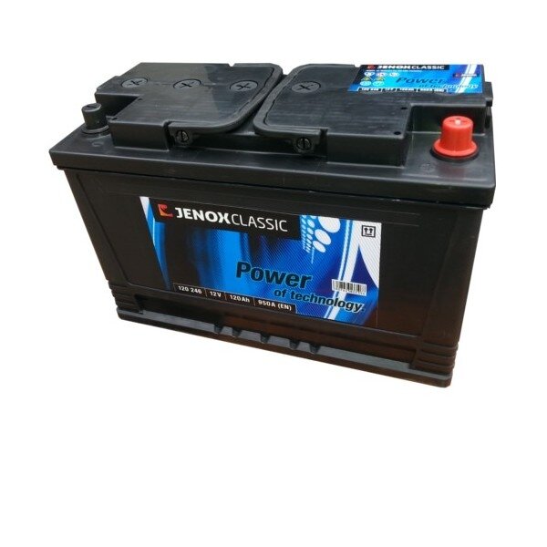 Akumuliatorius 12V 120Ah Jenox Akumuliatorius 12V 120Ah Jenox