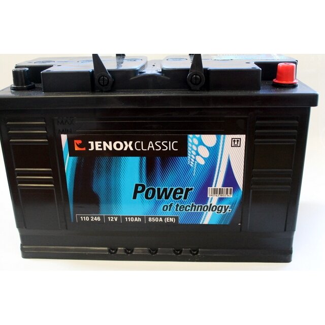 Akumuliatorius 12V, 110 Ah Jenox Akumuliatorius 12V, 110 Ah Jenox