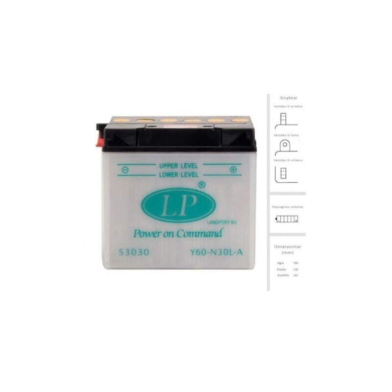Akum Y60-N30L-A+D185*126*170NOVELB BATC Akum Y60-N30L-A+D185*126*170NOVELB BATC