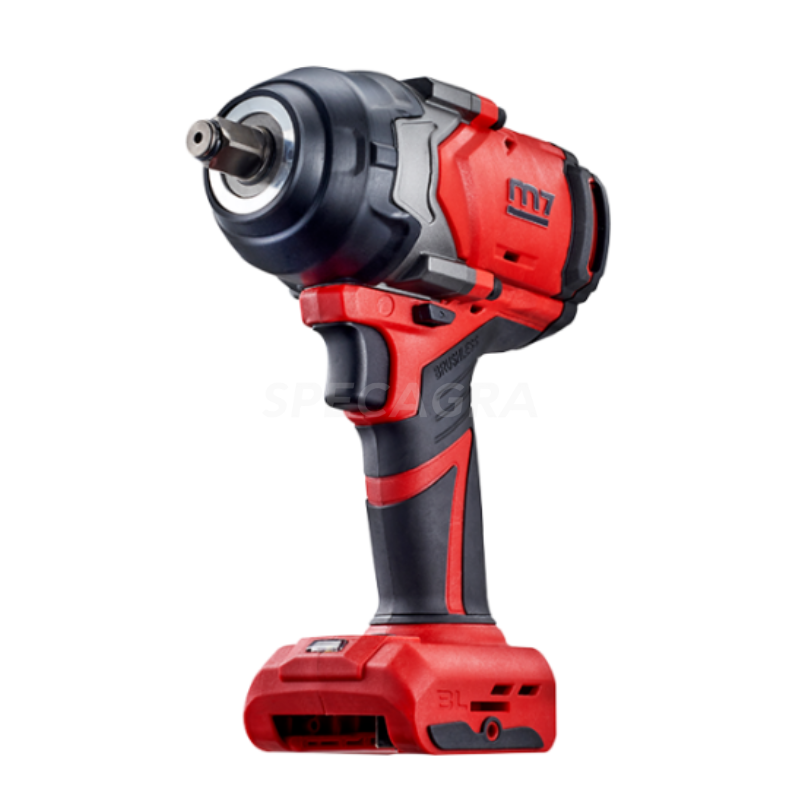 Akumuliatorinis smūginis veržliasūkis 1/2 M7 18V (tik įrankis) 1600Nm