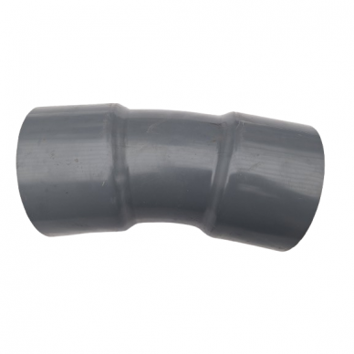 Alkūnė PVC-U d160x15 Pn12,5 klijuojama Alkūnė PVC-U d160x15 Pn12,5 klijuojama
