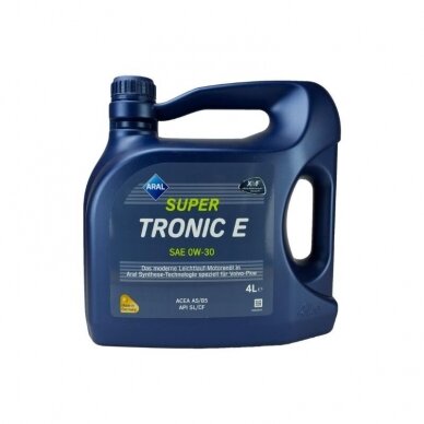 Alyva Aral Super Tronic 0W-30 4L Alyva Aral Super Tronic 0W-30 4L