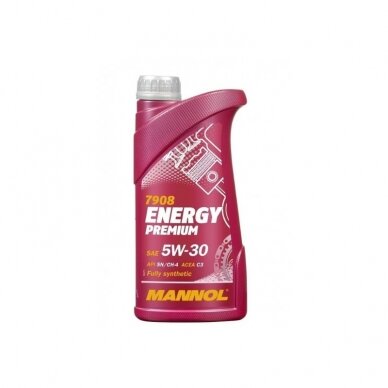Alyva MANNOL ENERGY PREMIUM 5W30 1L Alyva MANNOL ENERGY PREMIUM 5W30 1L