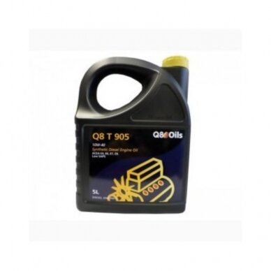 Alyva Q8-905 SAE 15W40 5ltr. Alyva Q8-905 SAE 15W40 5ltr.