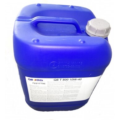 Alyva Q8 T-800 SAE 10W40 20L Alyva Q8 T-800 SAE 10W40 20L