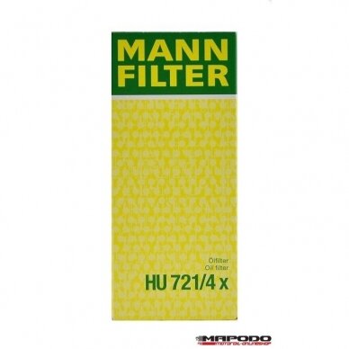 Alyvos filtras MANN-FILTER HU 721/4X