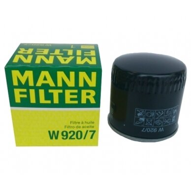 Alyvos filtras W920/7 SCANIA Alyvos filtras W920/7 SCANIA