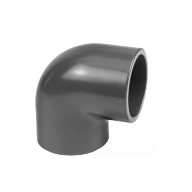 Alkūnė PVC-U d160x90 Pn16 klijuojama Alkūnė PVC-U d160x90 Pn16 klijuojama