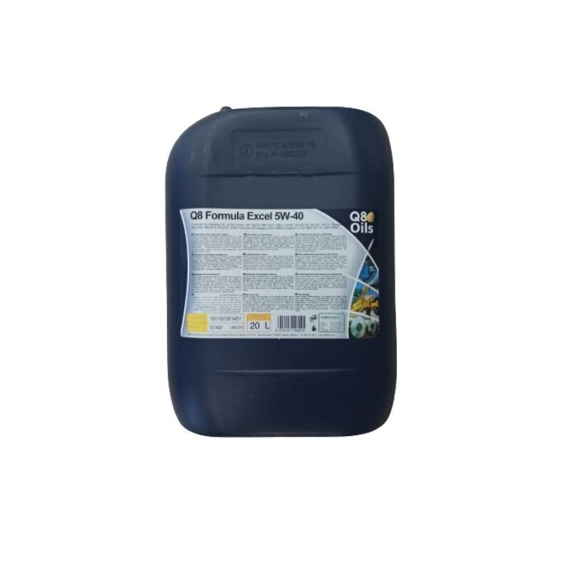 Alyva Q8 Formula Excel SAE 5W40 20L Alyva Q8 Formula Excel SAE 5W40 20L