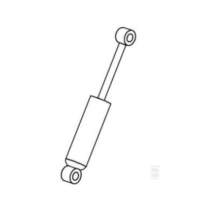 Amortizatorius Miral TS90067GP Amortizatorius Miral TS90067GP