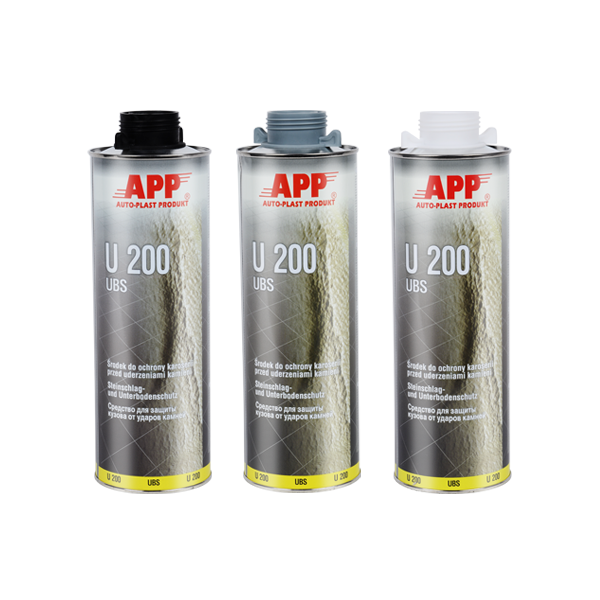 Antikorozinė priemonė APP U200(juoda) 1l Antikorozinė priemonė APP U200(juoda) 1l