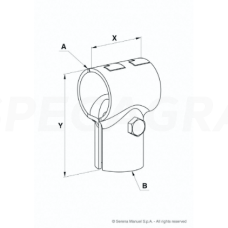 Apkaba T formos susikabinama 42x42 10x60 90240023