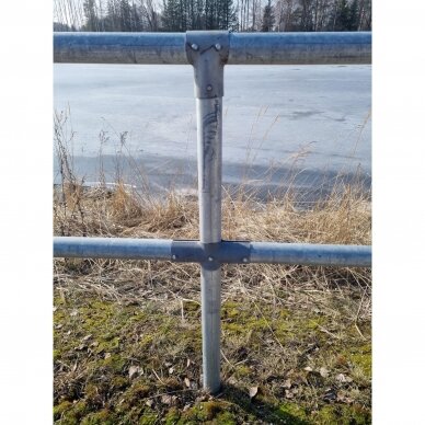 Apkaba kryžminė 76x48 2-jų varžtų M12x75 90080183 2