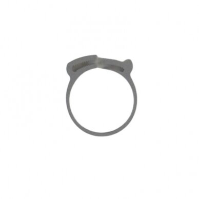 Apkaba plastikinė HORSCH Ø40-45mm 00210238 pilka