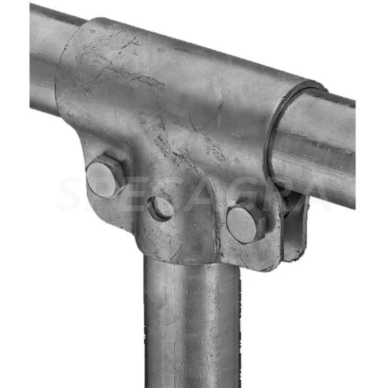 Apkaba T formos 76x76 2xM12x40 90010203 Apkaba T formos 76x76 2xM12x40 90010203