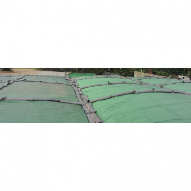 Apsauginis tinklas nuo paukščių 6x25m (200g/m2) 2 Apsauginis tinklas nuo paukščių 6x25m (200g/m2) 2