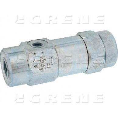 Apsauginis vožtuvas 1/2'' C056-V0203 Apsauginis vožtuvas 1/2'' C056-V0203