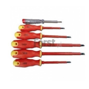 Atsuktuvų rinkinys elektrikams 5vnt+1