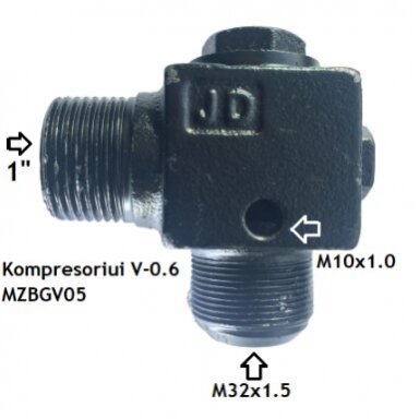 Atbulinis vožtuvas kompr.W-0.67