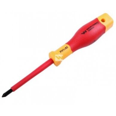 Atsuktuvas PH1 80mm kryžminis VDE S2 Atsuktuvas PH1 80mm kryžminis VDE S2