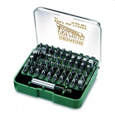 Atsuktuvo antgalių rinkinys 61-dalies HITACHI Atsuktuvo antgalių rinkinys 61-dalies HITACHI