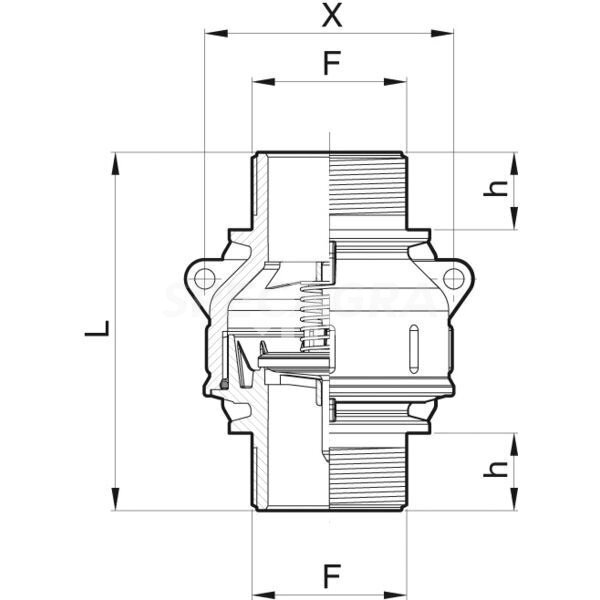 Atbulinis vožtuvas 3 5042019 1 Atbulinis vožtuvas 3 5042019 1