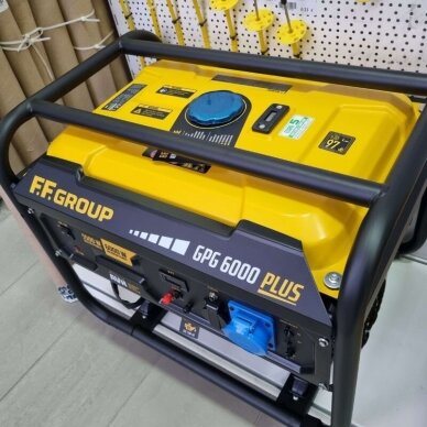 Benzininis generatorius 46094 GPG 6000 PLUS 6,0kW 420cc 2