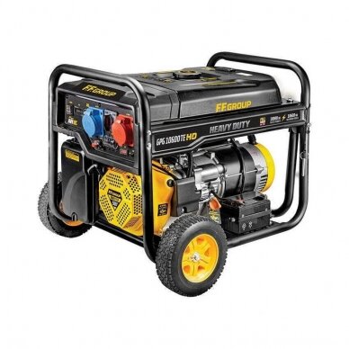 Benzininis generatorius GPG 10600TE 3PH 10,6kW 500cc