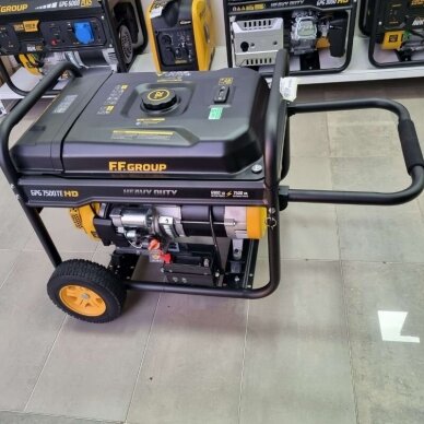 Benzininis generatorius GPG 7500TE HD 7,5kW 420cc 2