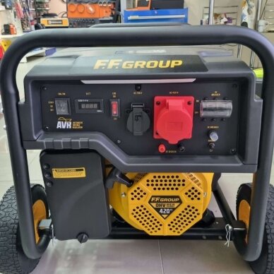 Benzininis generatorius GPG 7500TE HD 7,5kW 420cc 1