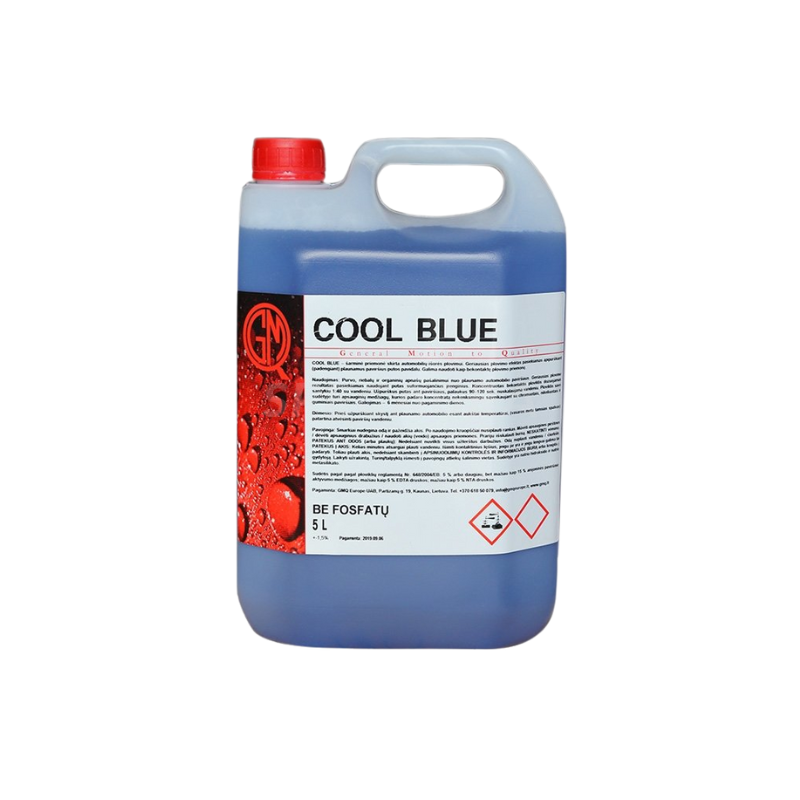 Bekontaktis ploviklis Cool mėlynas 4059 5ltr. Bekontaktis ploviklis Cool mėlynas 4059 5ltr.