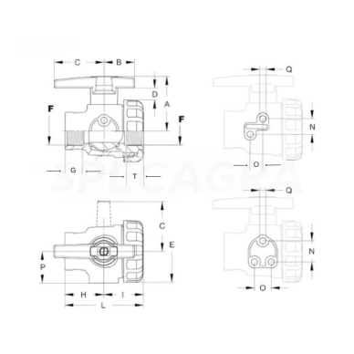 Čiaupas dviš. 4542135/8215303 1 Čiaupas dviš. 4542135/8215303 1