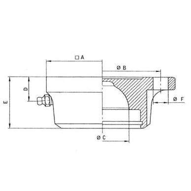 Cilindro lizdas TC965B D65 1