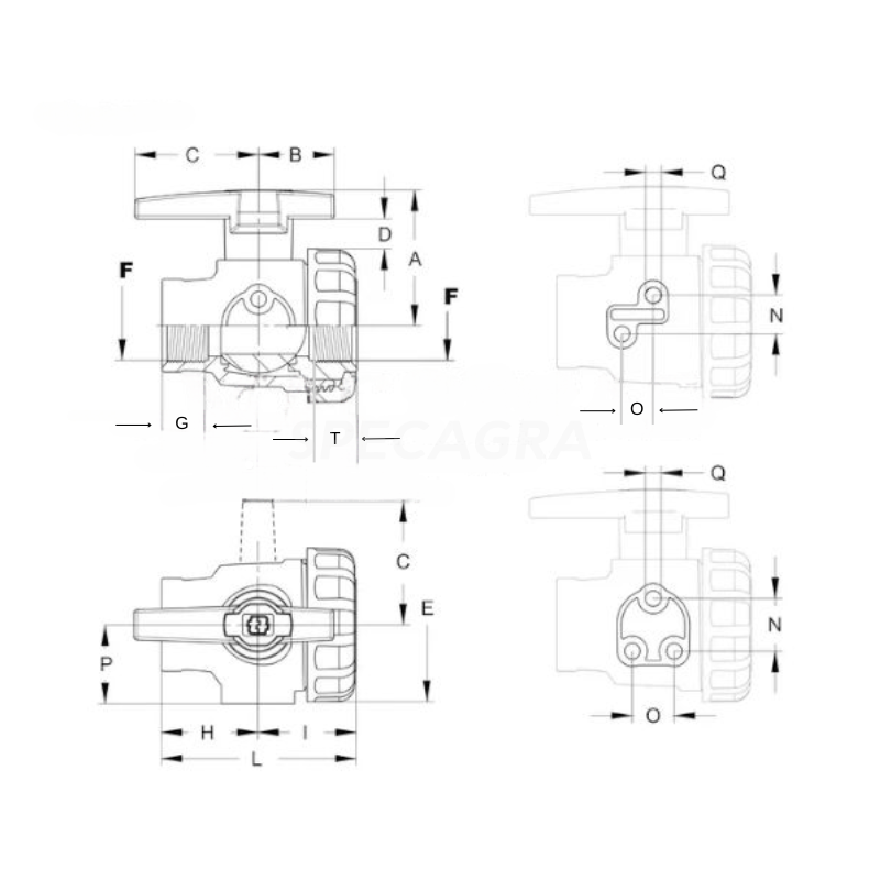 Čiaupas dviš. 4542135/8215303 1 Čiaupas dviš. 4542135/8215303 1