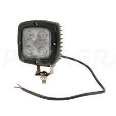Darbo žibintas LED, 40 W, 4000 lm, kvadratinis, 10–30 V