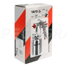 Dažymo pistoletas apatinis bakelis 1000ml 1.8mm